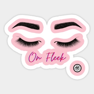 On Fleek Sticker